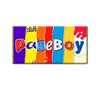 Page Boy Novelty Chocolate Bar Wrapper Lovely Gift for Wedding Marriage Party #146 (without chocolate)