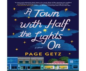 Page Getz Town with Half the Lights on Paperback Book Page Getz Multicolor