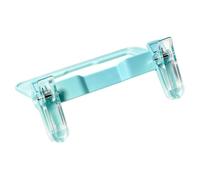 Page Holder Clip Foldable Balanced Grip with Transparent, Green