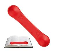 Page Holder for Reading, Book Weight, PU Leather Bookmark, Book Page Holder, Washable Portable Book Opener Holder, Reading Book Page Holder for Paper Cookbooks