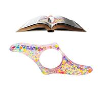 Page Holder Ring For Book - Page Clip Per Thumb, For Reading In Resin, Bookmark, Convenient Page Stop, Support For Reading Novels, Journals, Books | Top