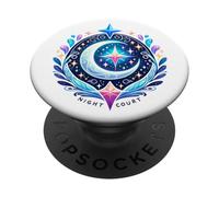 Page Notes Night Court Magical Fantasy PopSocket Adhesive PopGrip for Phones with Smooth, Hard, Plastic Cases - Black