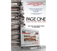 PAGE ONE: A YEAR INSIDE THE NEW YORK TIMES NEW REGION 1 DVD
