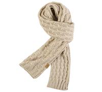 PAGE ONE Women's Ribbed Knit Scarf Winter Warm Long Big Wrap Cashmere Wool Thick Large Chunky Scarf for Women