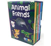 Page Publications Collection - Animal Friends Bundle - Set of 4 Board Books - Early Learning for Preschoolers - Perfect for Age 1 to 4