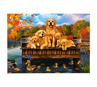 Page Publications Collection Jigsaw Puzzles for Adults 1000 Piece | Dogs on The Dock Puzzles | Puzzles for Kids & Teens, Fun Educational Games for Family Game Night
