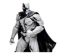 Page Punchers: Batman (Line Art Variant) 7-Inch figure with Black Adam Comic