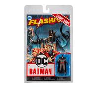 McFarlane Toys, DC Page Punchers, 3-Inch DC Comic Flashpoint Batman Action Figure with 5 points of articulation, Collectible DC Figure with Character Comic Book - Ages 12+