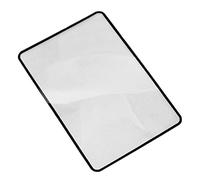 Page Sheet 3X PVC Lightweight Fresnel Lens Card Magnifiers Glass for Reading Small Patterns Maps