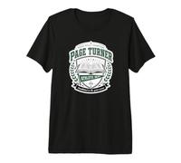 Page Turner Books Build Champions Book Lover Reader Premium T-Shirt