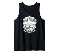 Page Turner Books Build Champions Book Lover Reader Tank Top