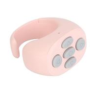 Page Turner Compatible with App, Scrolling Ring Compatible with 1Pcs with Multimedia Adjustments Compatible with Compatible with iOS (Pinkish)