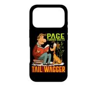 Page turner meets tail wagger Case for iPhone 17 Pro
