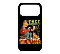 Page turner meets tail wagger Case for iPhone 17 Pro Max