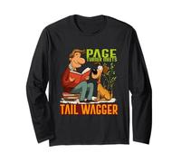 Page Turner Meets Tail wagger Long Sleeve T-Shirt