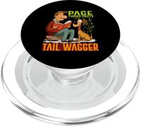 Page turner meets tail wagger PopSockets PopGrip for MagSafe