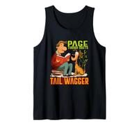 Page Turner Meets Tail wagger Tank Top