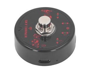 Page Turner Pedal, Easy Using Wireless Page Turner Pedal ABS and Stainless Steel Super Long Endurance 4 Usage Modes for PPT