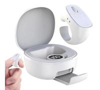 Page Turner Wireless Remote Control Device - 3.8x3.2x2.2cm | Non-slip Ergonomic Stand | Tablet Camera Controller | E-Book Page Remote Scrolling | Photo Video Control Tool | Travel Agency B