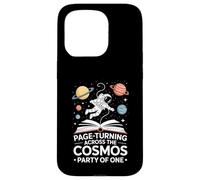 Page Turning Across The Cosmos Astronomy Book Lover Case for iPhone 15 Pro