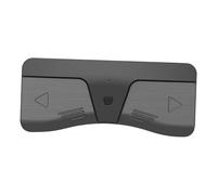 Page Turning Pedal for Instruments Hands Music Score Controller | PP material 16x6.8x2.5cm foot operated left/right pedals connects to devices non-slip rubber fixed plate