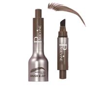 PAGE VINE Long Lasting Waterproof Eyebrow Brush - Angled Brush & Dip in Chocolate, Smudge-Proof Brow Pen, and Multi-Use Eyebrow Pencil for Natural Looking Brows (04 CHOCOLATE)