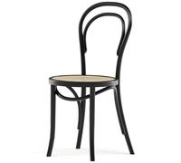 Paged - Classic A-1880 Chair Rattan 2-pack, Black - Black