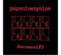 PAGENINETYNINE - DOCUMENT #5 (CLEAR WITH BLACK AND RED SPLATTER) [VINYL]