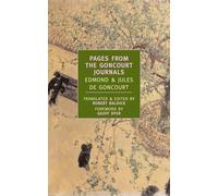 Pages From The Goncourt Journals (New York Review Books Classics)