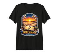 Pages of Peace At Sunup Journal Writing Premium T-Shirt