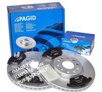 PAGID Front Brake Discs And Brake Pads Set 280 mm Vented