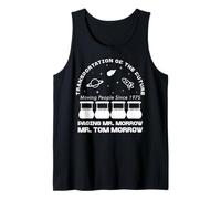 Paging Mr. Morrow, Tomorrow, People, Theme Park Ride, Mover Tank Top