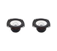 PAGJHRFJG 2pcs 4 Inch 105mm Full Range Speaker Unit 6 Ohm 15W Dual Magnetic Audio Multimedia Bluetooth Mini Speaker