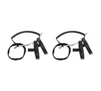 PAGJHRFJG 2X Scuba Diving Tank Cylinder Stage Bottle Rigging Sidemount Strap+Clamp and Clips,Dive Cylinder Straps,for 11-12L Tank
