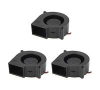 PAGJHRFJG 3 Pcs 75 mm x 30 mm 2 Pin DC 12 V Brushless Fan PC Computer Cooling Fan