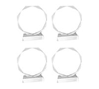 PAGJHRFJG 4X Crystal Glass Trophy Blank Crystal Trophy Medal Graduation Season Commemorative Ornaments Company Awards