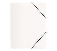 Pagna 21613 Elasticated Folder 3 Flaps Polypropylene A4 White Ref