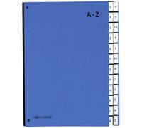 PAGNA 24249-02 Desk folder Rigid cardboard Blue A4 24 compartments...