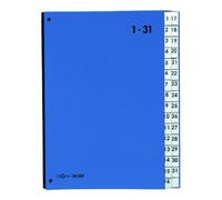 Pagna 24329-02 Desk Organiser 32 Parts Coloured Cover Flexible Linen Spine 3 Dis