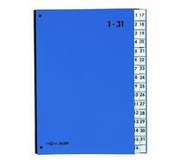 Pagna 24329-02 Desk Organiser 32 Parts Coloured Cover Flexible Linen Spine 3 Dis