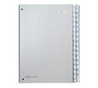 Pagna 24329-14 Organiser File 265 x 340 x 40 mm 32 Sections 1-31 Silver