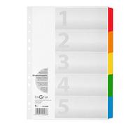 Pagna 31000-08 Index, A4, 5 Pieces, White