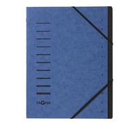 Pagna 4005902 Document Wallet Pressboard 12-Piece blue 12-Piece