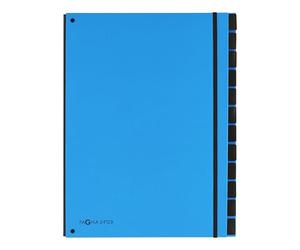 Pagna Desk Organiser 12 Sections Light Blue