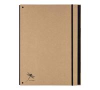 Pagna Desk Organiser 7 Compartments Black Elastic Corners Recycled Cardboard Coa