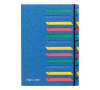 Pagna Desk Organiser, Printed with 1-12, 12-Piece, Blue