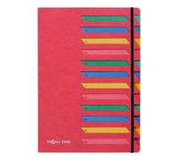 Pagna Desk Organizer, Silkscreen 1-12, 12 Teilig, Red