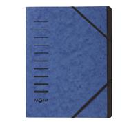 Pagna Document Wallet 7 Teilig of Agglomerated Pan blue 7-Piece