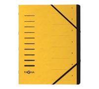 Pagna Document Wallet 7 Teilig of Agglomerated Pan yellow 7-Piece