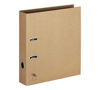 Pagna Folder A4 Pure, Practical 2-Ring Mechanism, Sturdy Grey Cardboard Covered with Kraft Paper